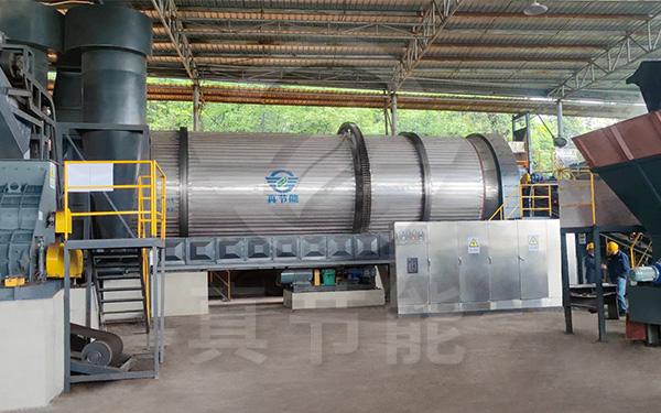 食用菌渣烘干設備案例現場 食用菌渣烘干設備案例現場