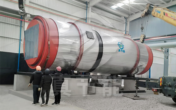 烘干設備吊裝現場